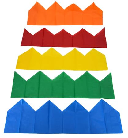Storm&Lighthouse 100x Christmas Crackers Hats Tissue Paper Crown DIY Cracker Make Your Own Crackers Christmas Cracker Fillers Party Hats