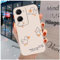 Cute Case Compatible with vivo Y28s 5G/vivo Y18 4G - Comfortable Cat Bear Soft TPU with Cartoon Animal