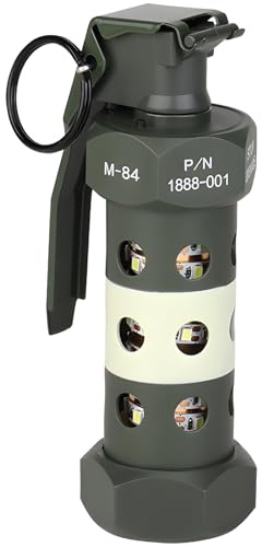 Taktisk rökgranatlampa för nödsituationer, Flashbang-modell för Airsoft, 800 lumen nattlampa med metallring