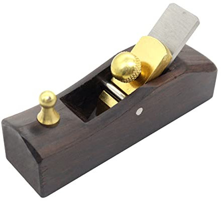 Alupre Mini Cepilladora De 13mm, Mini cepillo de carpintero, Cepilladora De Madera Con Una Sola Mano Para Trabajar La Madera, Recortar, Cepillar Madera, Alisar Superficies