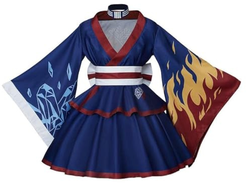Asui Tsuyu Robe Kimono Todoroki Cosplay Japonais Lolita Robe