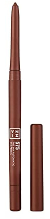 3INA MAKEUP - The 24h Automatic Eye Pencil 575 - Brown Long Lasting Eyeliner - Waterproof - Highly Pigmented Formula - Creamy Texture - Sharpener & brush - Precise Tip - Vegan - Cruelty Free