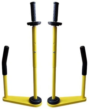 Lot de 2 dérouleurs de film étirable pour emballage ? Dévidoir manuel professionnel ergonomique pour film étirable, convient pour une largeur de film de 30 à 50 cm, robuste et durable ? Dévidoir pour