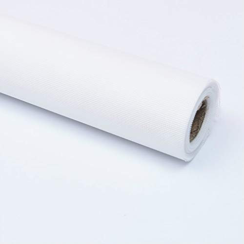 XXYANZI Moustiquaire Fibre de Verre 1x7.5m, Grillage Plastique Anti Mouche Toile Moustiquaire, pour Porte et Fenetre. - Blanc
