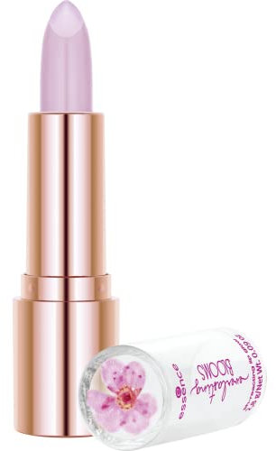 essence everlasting BLOOMS ph-reacting lip glow, Nr. 01 Happiness Blooms From Within., violett (2,8g)