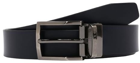 bugatti cintura Men's Reversible Belt 3.5 W120 Multi Dark Blue blu scuro accorciabile reversibile