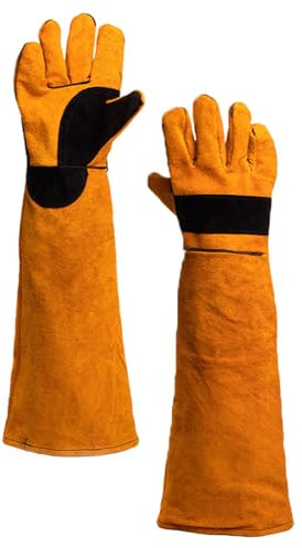 Enigmaire Anti-Mordidas Guantes,Guantes De Manejo De Animales,Anti-Mordidas Guantes De Trabajo para Arreglarse,BañArse,Manipular Reptiles,Gato,Perro,Serpiente Anti Mordidas Anti - Espinas