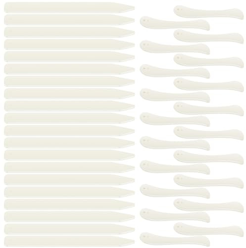 ATopoler 40Pcs Bone Folder Tool,Paper Creaser Set Scoring Tool,Scoring Folding Creasing Paper Crafts for DIY Handmade Leather Burnishing,Card Crafting Projects