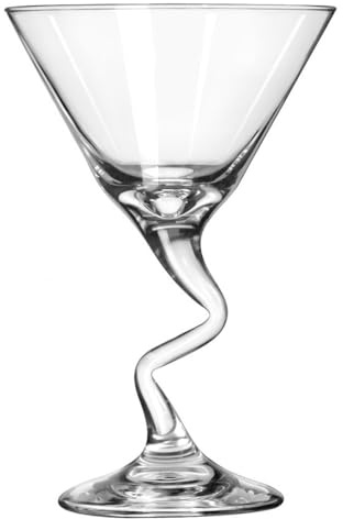 Libbey 9.25-Ounce Clear Stem Martini Glass, Set of 12