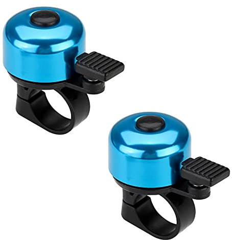 Paliston Sonnette de Vélo Aluminum Cloche de Vélo Bleu - Bleu