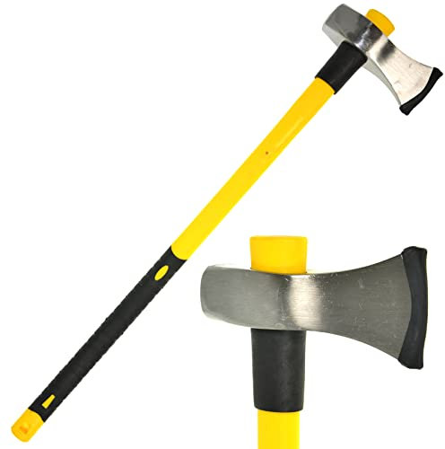 ABREK Mazza Scure 3,5 kg Manico in Fibra ACCETTA Ascia SPACCALEGNA MAZZASCURE