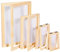 Worown 2 en 1 Marco para Fabricación de Papel, 4 Tamaños Molde de Fabricación de Papel, Marco de Madera para Manualidades de Papel (A4, A5, A6 y A7)