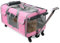 PETCUTE Sac de Transport pour Chien/Chat à roulettes,Pliable Sac de Transport Chats avec Poignée Télescopique,Caisse de Transport Chat en Maille Respirant avec Tapis Amovible,Airline Approuvé