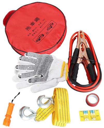 Kit dépannage, kit d'assistance routière | Assistance routière pour la sécurité des véhicules en 6 pièces | Outils de sécurité multifonctionnels, aide aux voyages en hiver, trousse à outils routière p