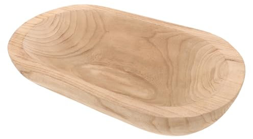 Mipcase Ciotola in Legno Per Impasto Ciotola Per Decorazione Centrotavola Per Arredamento Decorativo