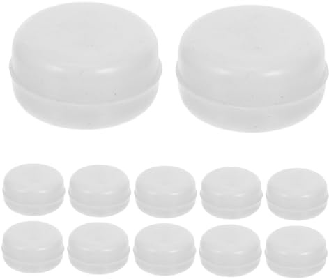 ifundom 20pezzi Inserti Sonaglio in Plastica per Scatole di Rumori Ricambio per Giocattoli Accessori Fai da Te Inserto per Sonaglio per Bambole Artigianato