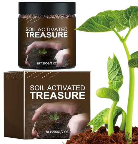 Amendante Del Terreno,Fertilizzante Per Radicazione Delle Piantine - 200 g Attivatore Organico per Prato, Serra, Interni, Aiuole