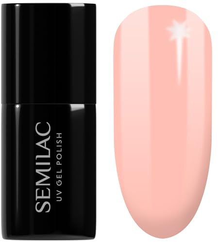 SEMILAC Gel Nail Polish 364 Ride With Me - Full Coverage Gel Polish - Soak Off Easy To Use LED/UV Nail Lamp - Long Lasting Manicure and Pedicure up to 3 weeks