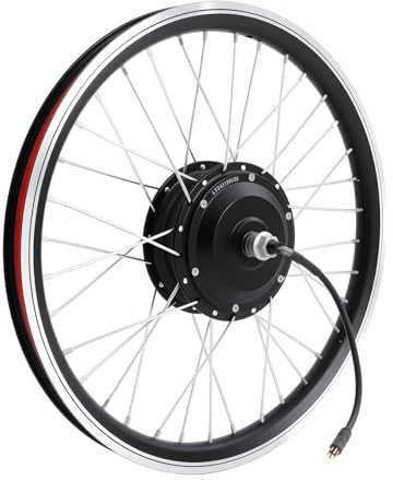GMSLuu Kit di conversione per bicicletta elettrica 20 in 250/1000 W (36 V, 250 W, 250 W, 250 V, 250 W, ruota anteriore)