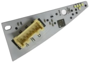 BASPHHH Compatible con Seat para Leon para Formentor para Cupra tableros DRL Blancos Faro 5FJ941475 módulo de luz de circulación Diurna 5FJ941476 B134498-A(Left DRL Board)