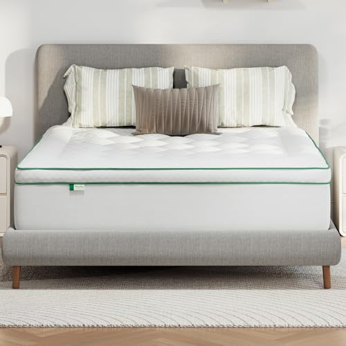 Novilla Surmatelas 140x190 cm Moelleux Nuage en Microfibre Respirant 3D | Forme Couvre Matelas en Microfibre avec 30cm Poche Extra Profonde, Blanc, Rafraîchissant et Respirant, épaisseur 3-5cm