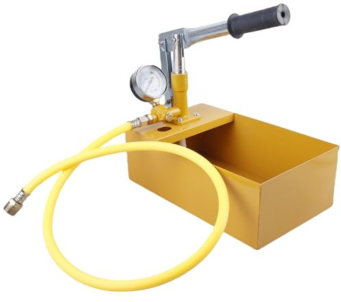 Bomba de presión 5L, 25bar, llenado manual y prueba con tubo de aluminio fundido de 1½