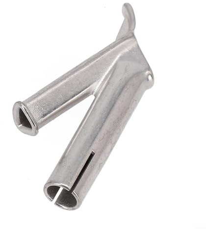 Boquilla de soldadura triangular Punta de antorcha de calor en forma de Y para soplador de aire caliente Boquilla de metal adecuada para soldar PVC y otros componentes de plástico