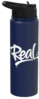 Real Graffiti Handstyle Street Art Script Stainless Steel Insulated Water Bottle
