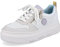 Rieker Damen Sneaker M1905, Frauen Schnürschuhe,schnürschuhe,schnürer,Sneaker,Halbschuhe,Freizeitschuhe,Schnuerschuhe,Weiss Kombi (80),40 EU / 6.5 UK