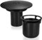 Tenbrachian Capot Bonde Douche, 90 mm/115mm Bonde de Douche, Universelle Siphon DoucheRemplacement de Couvercle de Vidange, Couvercle de Prise de Drain de Douches
