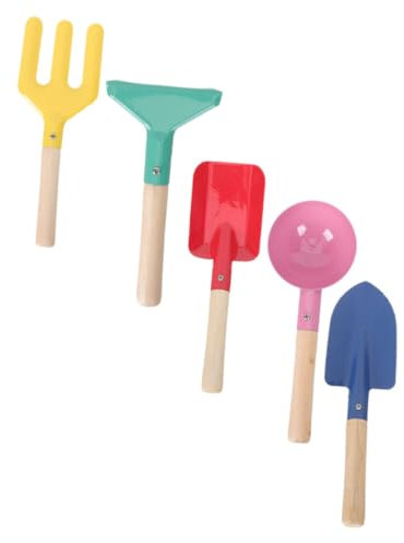 Toddmomy Herramientas De Jardinería Pequeñas Mini Pala Rastrillo Portátil Herramienta De Hierro