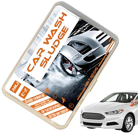 Gel Nettoyant pour Voiture - Gomme de Nettoyage Réutilisable et Douce pour Réparation de Baskets | Équipement d'entretien pour Cuir Auto Intérieur Extérieur Moto Vitres Maison Camping-Car