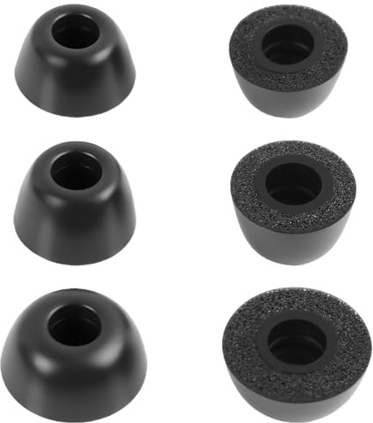 Lot de 3 Paires d'Embouts en Mousse à Mémoire de Forme, Compatible avec Pixel Buds Pro 2, Embouts Antidérapants S/M/L, Accessoires de Remplacement pour Écouteurs Bluetooth, pour Un Confort Optimal
