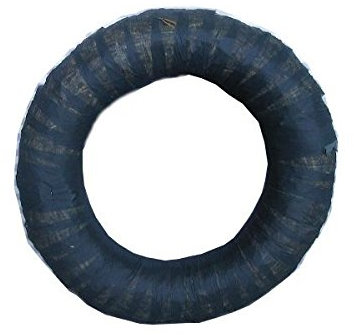 Schreiber Deko Strohkranz mit Vlies Ø 50cm / Stärke: 8cm