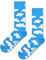 Happy Socks Unisex Cloudy Socken, Multicolor, 41-46