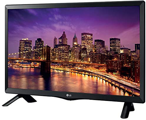 LG TV 28 Pollici 28 Led HD Monitor PC DVB/T2/S2 28TK430V Digitale Terrestre T2 / HEVC e Digitale Satellitare S2, Nero
