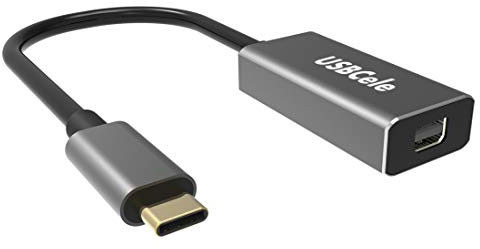 USBCele USB-C to Mini DisplayPort Adapter, USB Type C (Thunderbolt 3) to Mini DP 4K Cable Adapter for MacBook Pro, iMac/iMac Pro, LED Cinema Display and More [Advanced Chip]