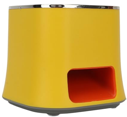 Pelatrice Automatica per Semi di Girasole Interi, Pelapatate Elettrico per Pelare i Semi di Melone, Distinguere tra Semi Buoni e Cattivi per Spuntini Casuali (YELLOW)