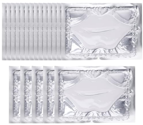 SEWACC Mascarilla Labial en Gel Hidratante 25 Piezas Colágeno para Labios Secos y Agrietados, Exfoliante y Nutritiva, Adecuada para Todas Edades, Cuidado