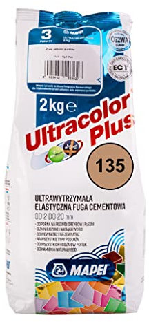 Lechada de cemento Mapei ULTRACOLOR Plus 2 kg 135 polvo dorado