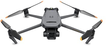 DJI - Pack básico de Tranquilidad Mavic 3E - Dron con cámara Gran Angular con CMOS 4/3, Obturador mecánico, Zoom híbrido 56×, posicionamiento centimétrico con RTK y un Altavoz de Alto Volumen