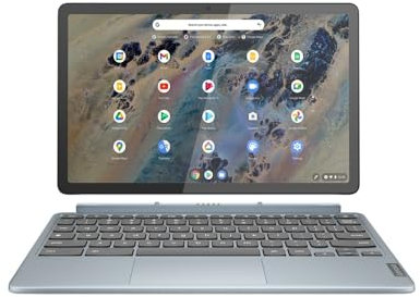 Lenovo IdeaPad Duet 3 11 Chromebook Laptop (Qualcomm Snapdragon 7c, 4GB RAM, 64GB eMMC) - Misty Blue