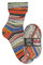 Opal Sockenwolle Hundertwasser | Sockengarn 4-fädig | Strumpfwolle zum Stricken und Häkeln | 100g, 420m (1435)