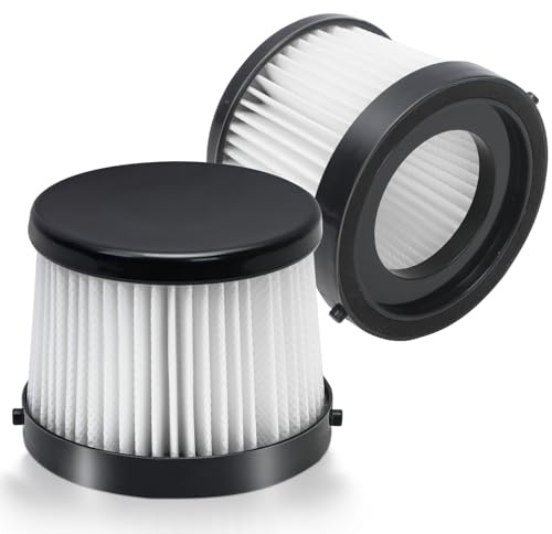 Filtres pour aspirateur sans fil DEWALT, filtres de rechange pour DEWALT DCV501HB, lavables et réutilisables, lot de 2