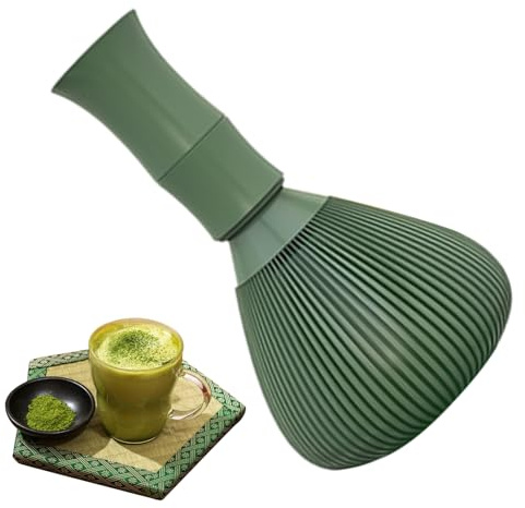 Dopsyesn Batidor De Matcha - Batidor Manual De Té Matcha En Polvo,Herramienta Reutilizable Segura Lavavajillas Para Mezclar Té Principiante Hogar Cocina Ceremonia Acampada Viaje Preparación