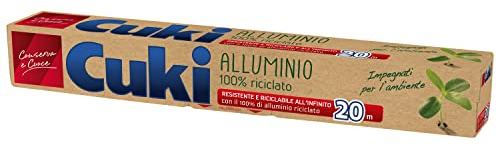 Cuki Alluminio 100% Riciclato 20 Metri - 1 Confezione