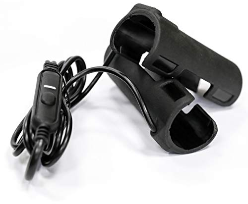 KOSO X-Claws Clip-on Heizgriffe mit Schalter für 2 Heizstufen