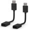HDMI Verlängerung kurz | Fire TV Stick Kabel | HDMI - Verlängerung | Adapter Fire TV Stick | HDMI Verlängerung Kabel | Verbinder | TV Stick Verlängerung für Chromecast / Fire TV/ Roku | 12cm | 2 Stück