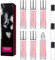 6 Pcs Pheromon Parfum Woman Roller Ball Parfüm Für Männer Und Frauen Venom Pheromon Parfüm für Romantik Pheromone Parfum für Frauen Erotic Intimate Partner Perfume mit 3 Kugelflaschen