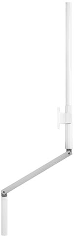 Manivelle Geiger Blanc et Gris – Longueur 1300 mm - Diamètre 12/15 mm - Tige de Manœuvre Manuelle pour Volet Roulant – Compatible Treuil Geiger et Bubendorff - pour Volet Roulant Manuel à Manivelle